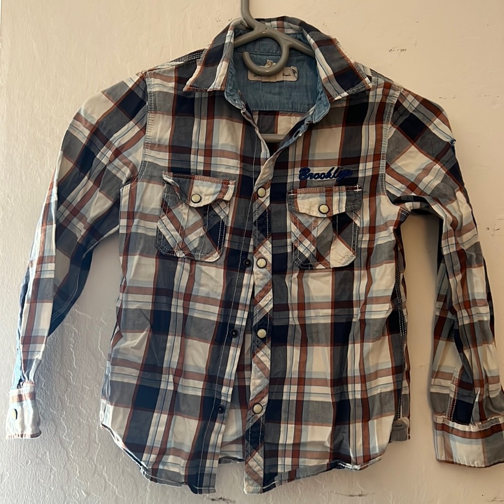 Boys long sleeves polo shirt